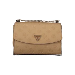 Guess Jeans Beige Polyethylene Women Handbag
