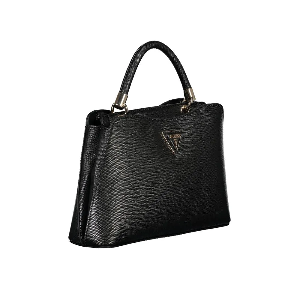 Guess Jeans Black Polyethylene Handbag