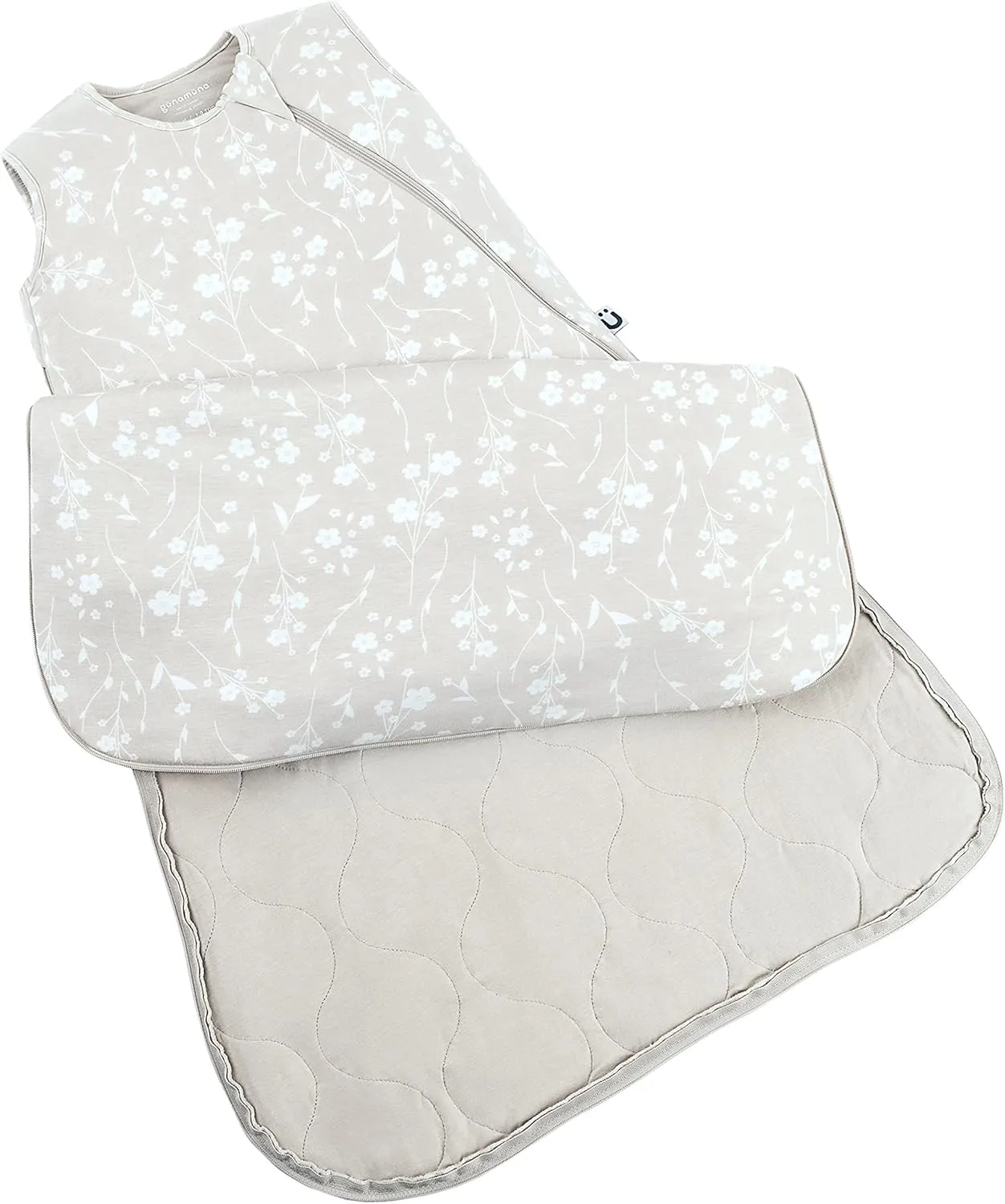 GUNAMUNA Unisex Baby Sleep Bag, Sleep Sack Sleeping Bag for Infants Toddlers Nap Time, Easy Changing Diaper Zipper, 2.6 TOG