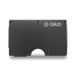 Gunmetal Aluminum | Grid Wallet
