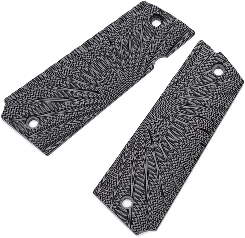 Guuun G10 Grips for LLAMA MAX-1 L/F C/F, OPS Starburst Texture - 6 Color Options