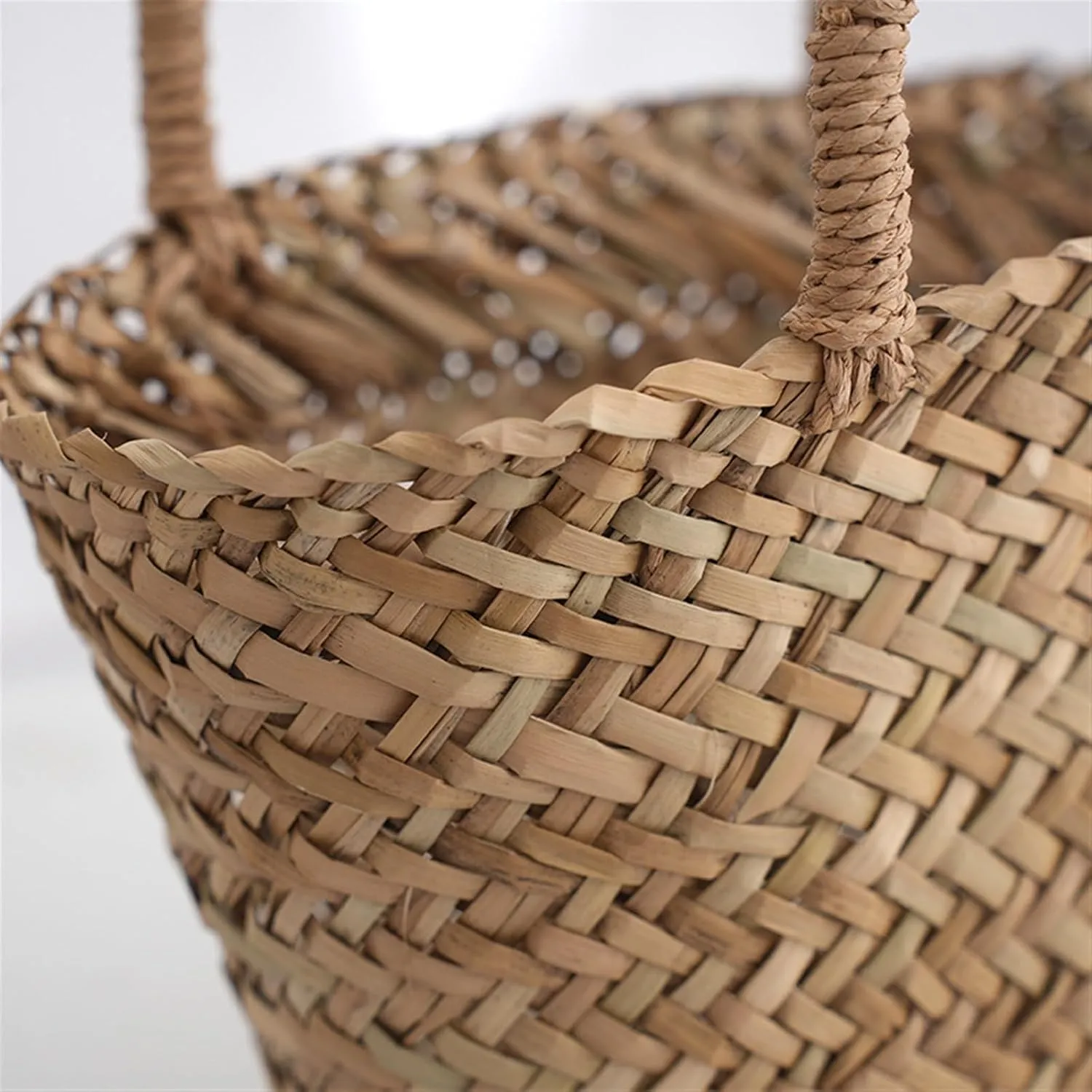 Handmade Woven Wrapped Bags, Simple Handbags, Handbags, Vegetable Basket Bag Women