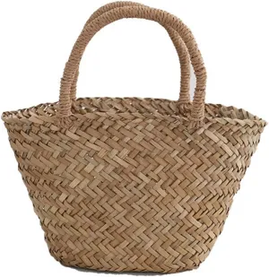 Handmade Woven Wrapped Bags, Simple Handbags, Handbags, Vegetable Basket Bag Women