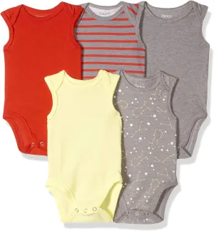 Hanes Baby and Toddler Ultimate Flexy Sleeveless Bodysuit (5 Pack)
