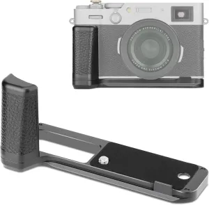 Haoge Handle Hand Grip for Fujifilm Fuji X100VI Camera L-Shape Grip HG-XVIB fit Arca Swiss Kirk RRS Quick Release Plate Camera Benro Bracket