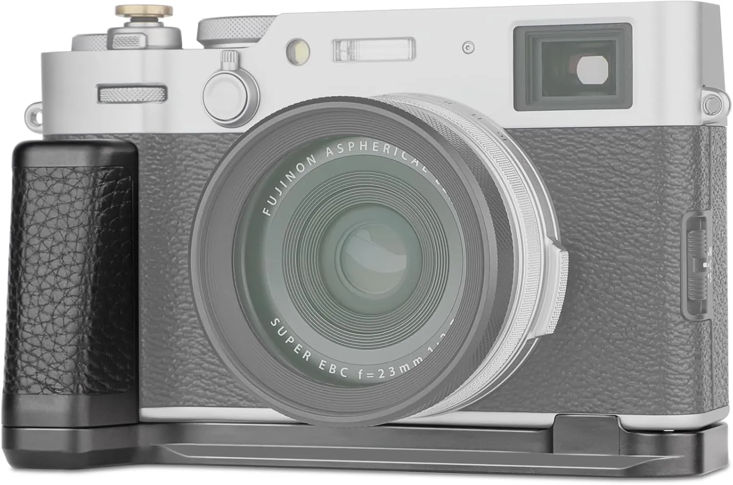 Haoge Handle Hand Grip for Fujifilm Fuji X100VI Camera L-Shape Grip HG-XVIB fit Arca Swiss Kirk RRS Quick Release Plate Camera Benro Bracket