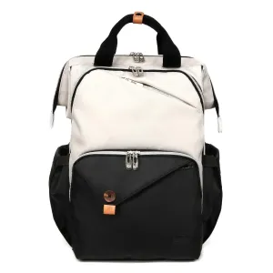 Hap Tim Baby Diaper Bag for Boys Girls, Large Backpack Diaper Bags with Double Compartments, Baby Registry Search Shower Gifts Stuff Newborn Must Haves（7340-BH）