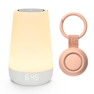 Hatch Baby Sleep Bundle: Home & Travel Sound Machines Includes Rest 2nd Gen and Portable Rest Go (Peach)