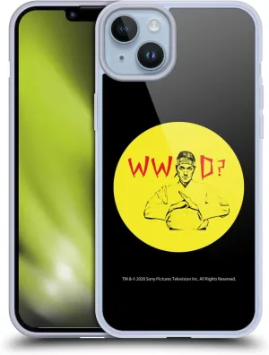 Head Case Designs Officially Licensed Cobra Kai John Lawrence WWD Composed Art Gel Case [Military Grade Protection] Compatible with Apple iPhone 14 Plus
