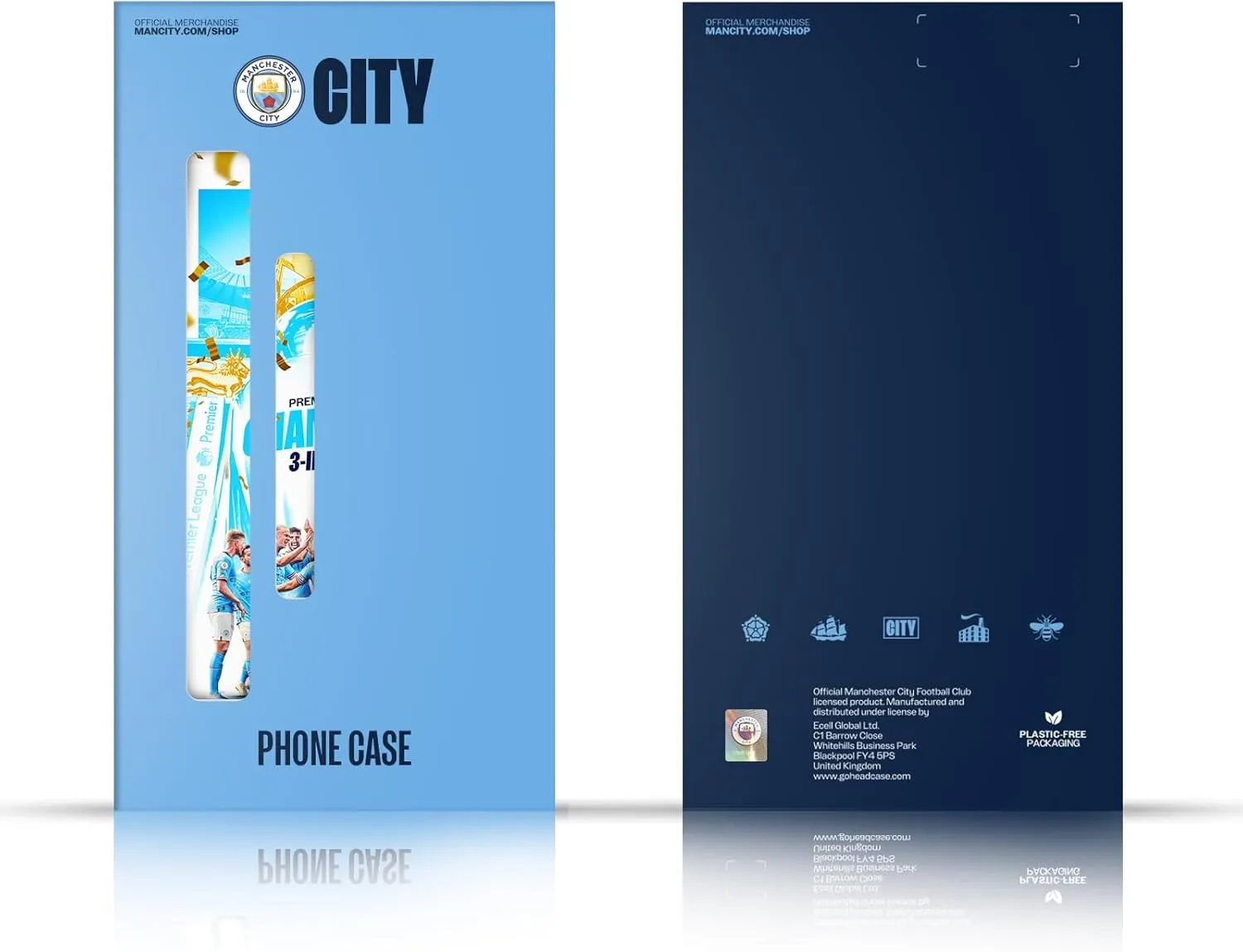 Head Case Designs Officially Licensed Manchester City Man City FC Kyle Walker 2020/21 First Team Gel Case [Military Grade Protection] Compatible with Samsung Galaxy S24 5G and Compatible with MagSafe