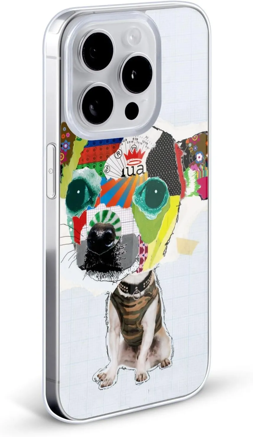 Head Case Designs Officially Licensed Michel Keck Chihuahua 2 Dogs 3 Gel Case [Military Grade Protection] Compatible with Apple iPhone 14 Plus