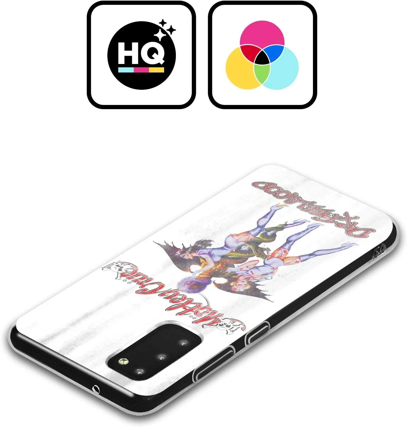 Head Case Designs Officially Licensed Motley Crue Dr. Feelgood Vintage Key Art Soft Gel Case [Military Grade Protection] Compatible with Samsung Galaxy S23  5G