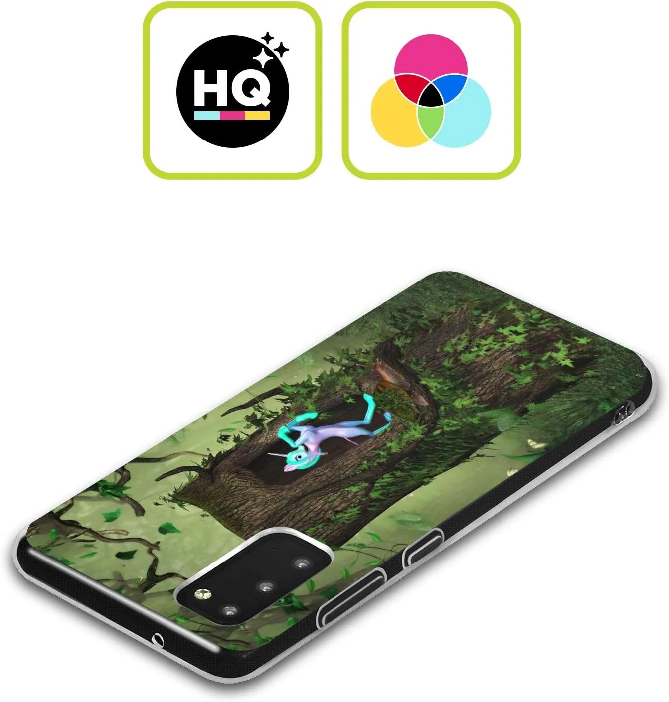 Head Case Designs Officially Licensed Simone Gatterwe Secret Wood Lands and Places Gel Case [Military Grade Protection] Compatible with Samsung Galaxy A15