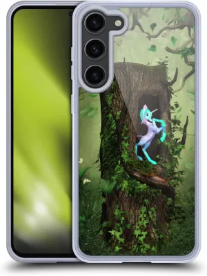Head Case Designs Officially Licensed Simone Gatterwe Secret Wood Lands and Places Gel Case [Military Grade Protection] Compatible with Samsung Galaxy S23  5G and Compatible with MagSafe