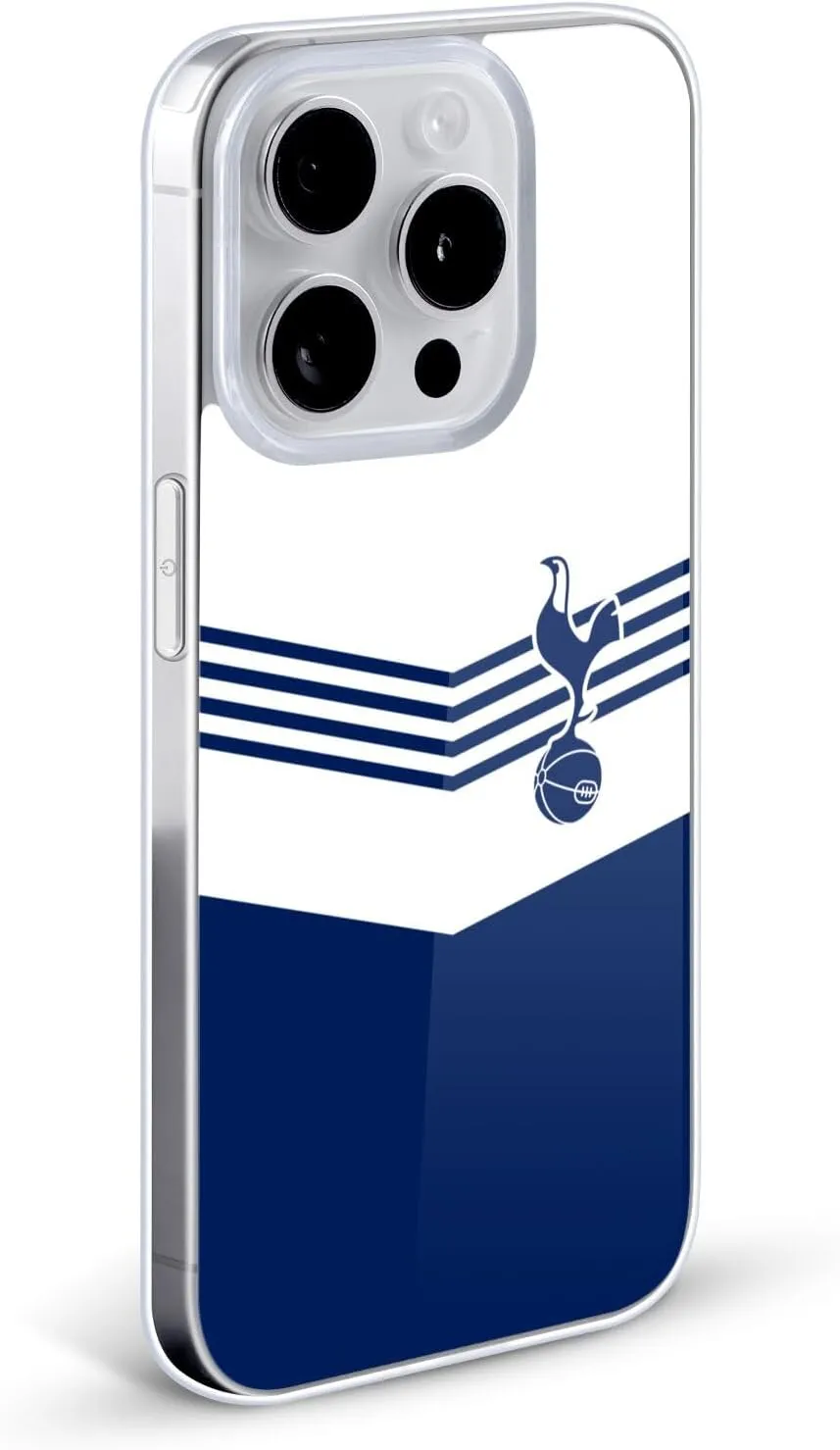 Head Case Designs Officially Licensed Tottenham Hotspur F.C. 1978 Stripes Badge Gel Case [Military Grade Protection] Compatible with Apple iPhone 16e