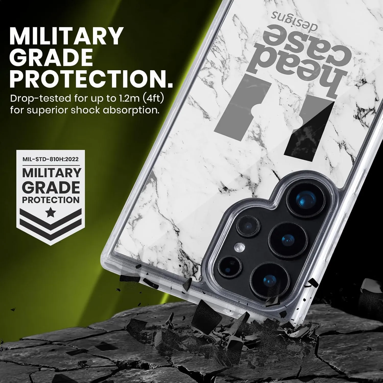 Head Case Designs Officially Licensed Vincent HIE Beware of Dog Canidae Soft Gel Case [Military Grade Protection] Compatible with Galaxy A33 5G (2022)