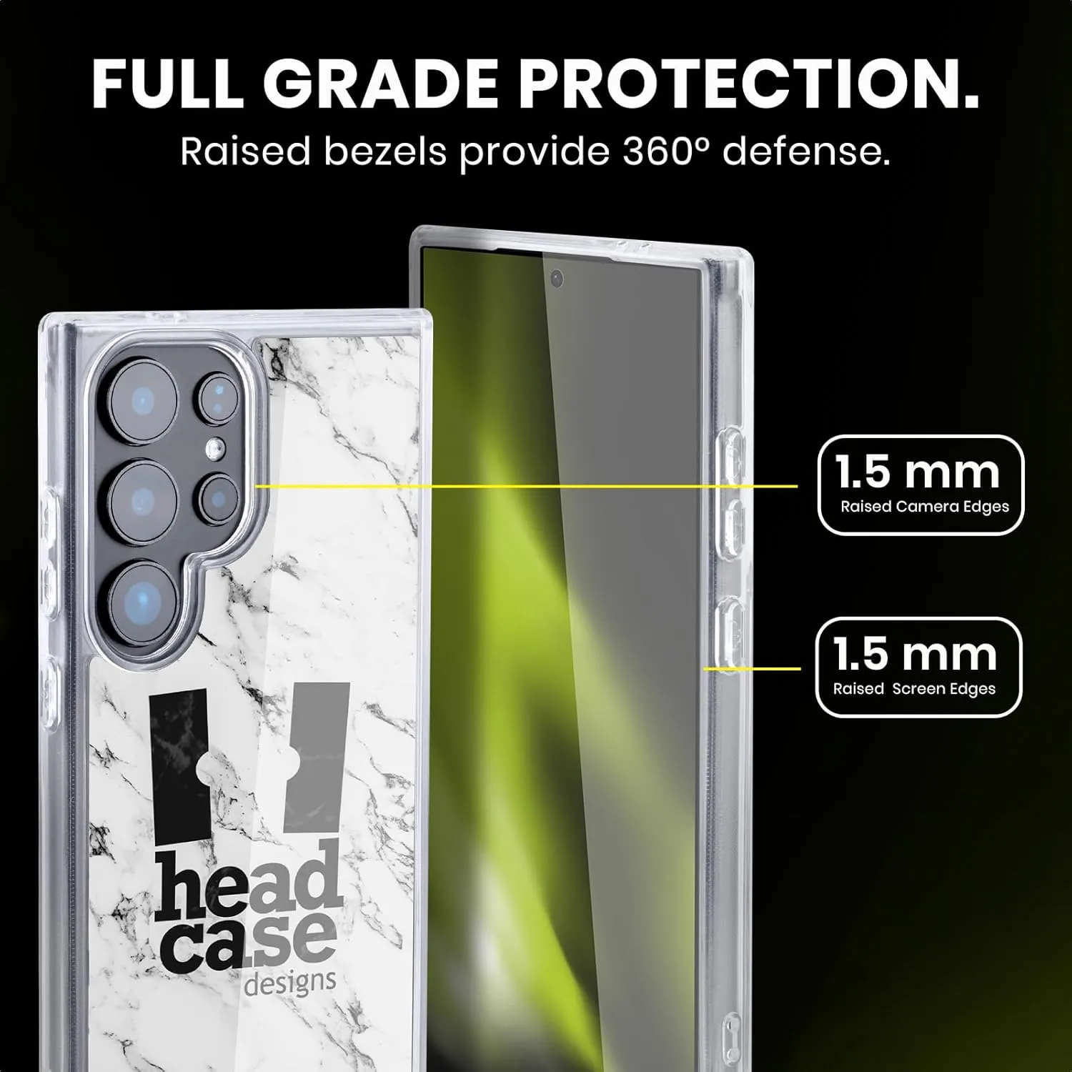 Head Case Designs Officially Licensed Vincent HIE Beware of Dog Canidae Soft Gel Case [Military Grade Protection] Compatible with Galaxy A33 5G (2022)