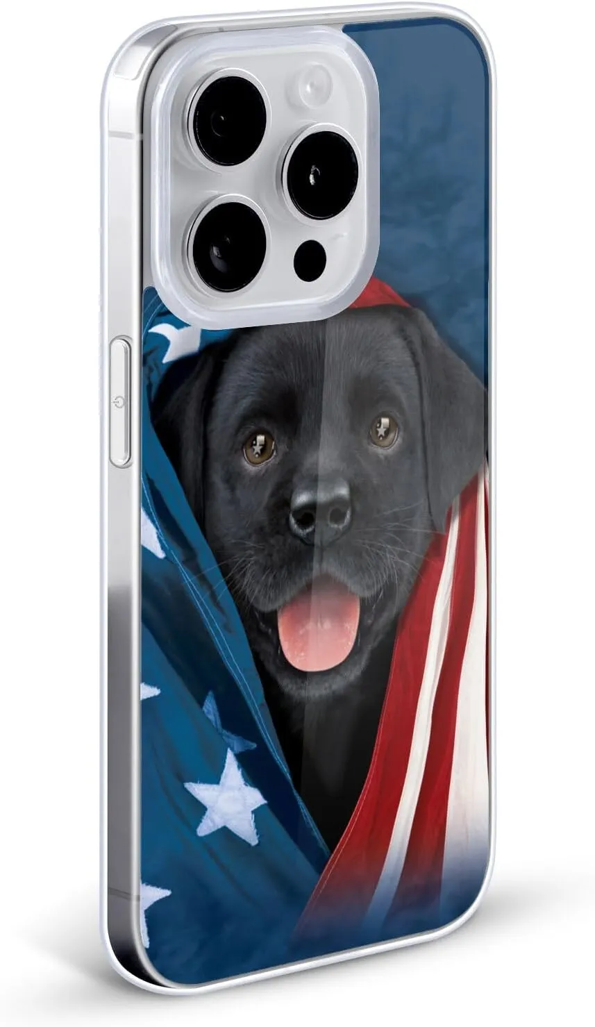 Head Case Designs Officially Licensed Vincent HIE Black Labrador Canidae Gel Case [Military Grade Protection] Compatible with Apple iPhone 16 Pro Max and Compatible with MagSafe