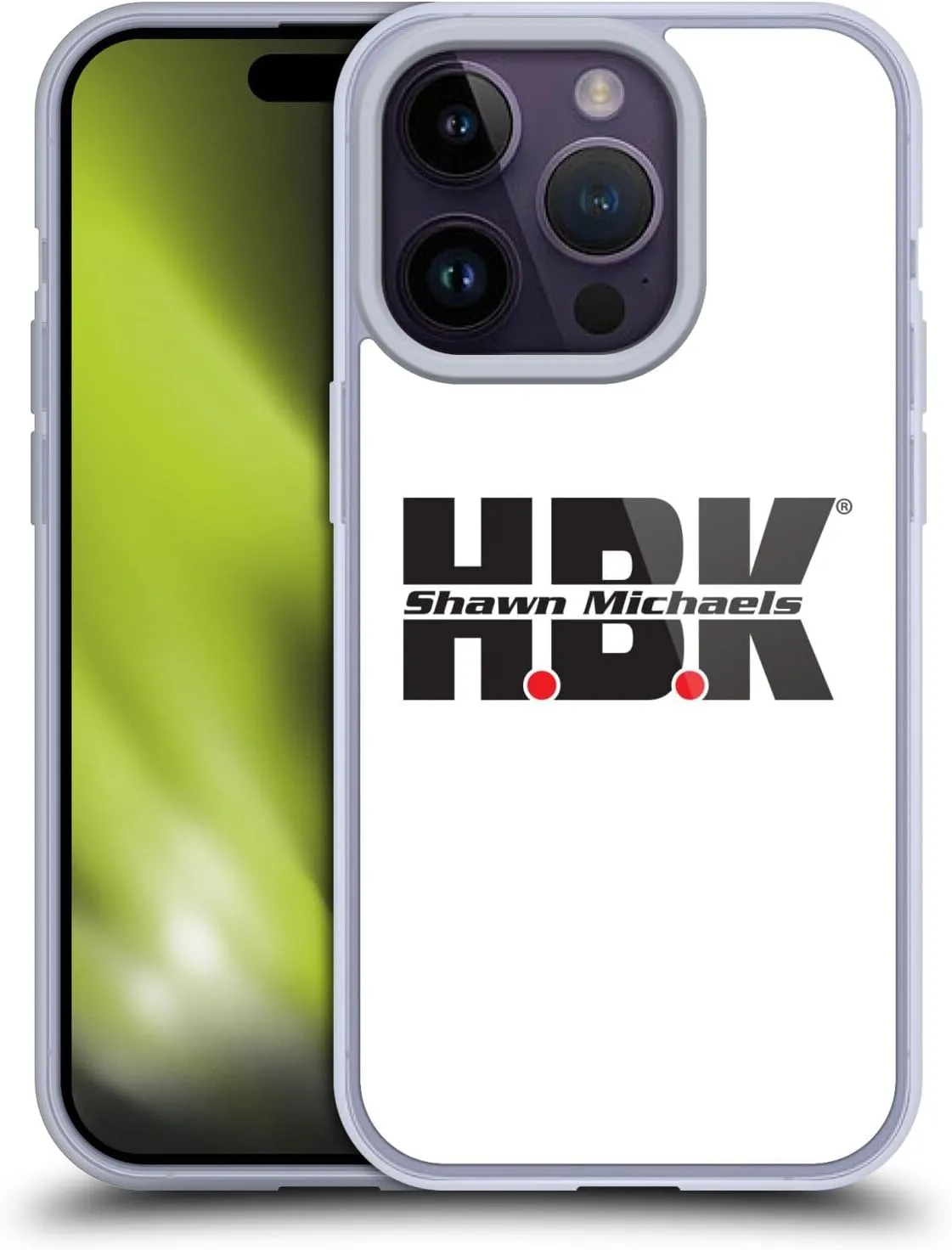Head Case Designs Officially Licensed WWE HBK Shawn Michaels Gel Case [Military Grade Protection] Compatible with Apple iPhone 14 Pro and Compatible with MagSafe