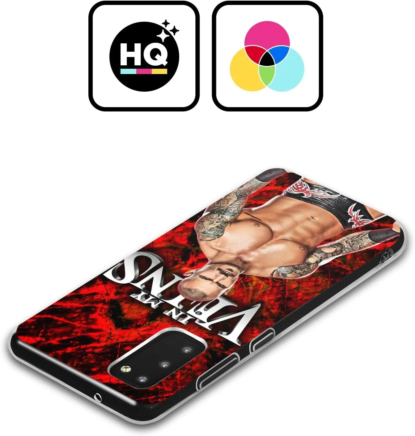 Head Case Designs Officially Licensed WWE in My Veins Randy Orton Soft Gel Case [Military Grade Protection] Compatible with Samsung Galaxy A13 (2022)