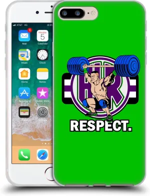 Head Case Designs Officially Licensed WWE John Cenation Respect 2017/18 Superstars 4 Gel Case [Military Grade Protection] Compatible with Apple iPhone 7 Plus/iPhone 8 Plus