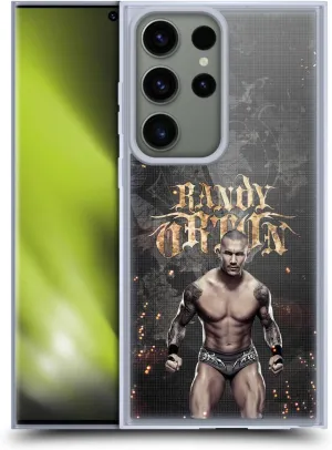 Head Case Designs Officially Licensed WWE LED Image Randy Orton Gel Case [Military Grade Protection] Compatible with Samsung Galaxy S23 Ultra 5G and Compatible with MagSafe