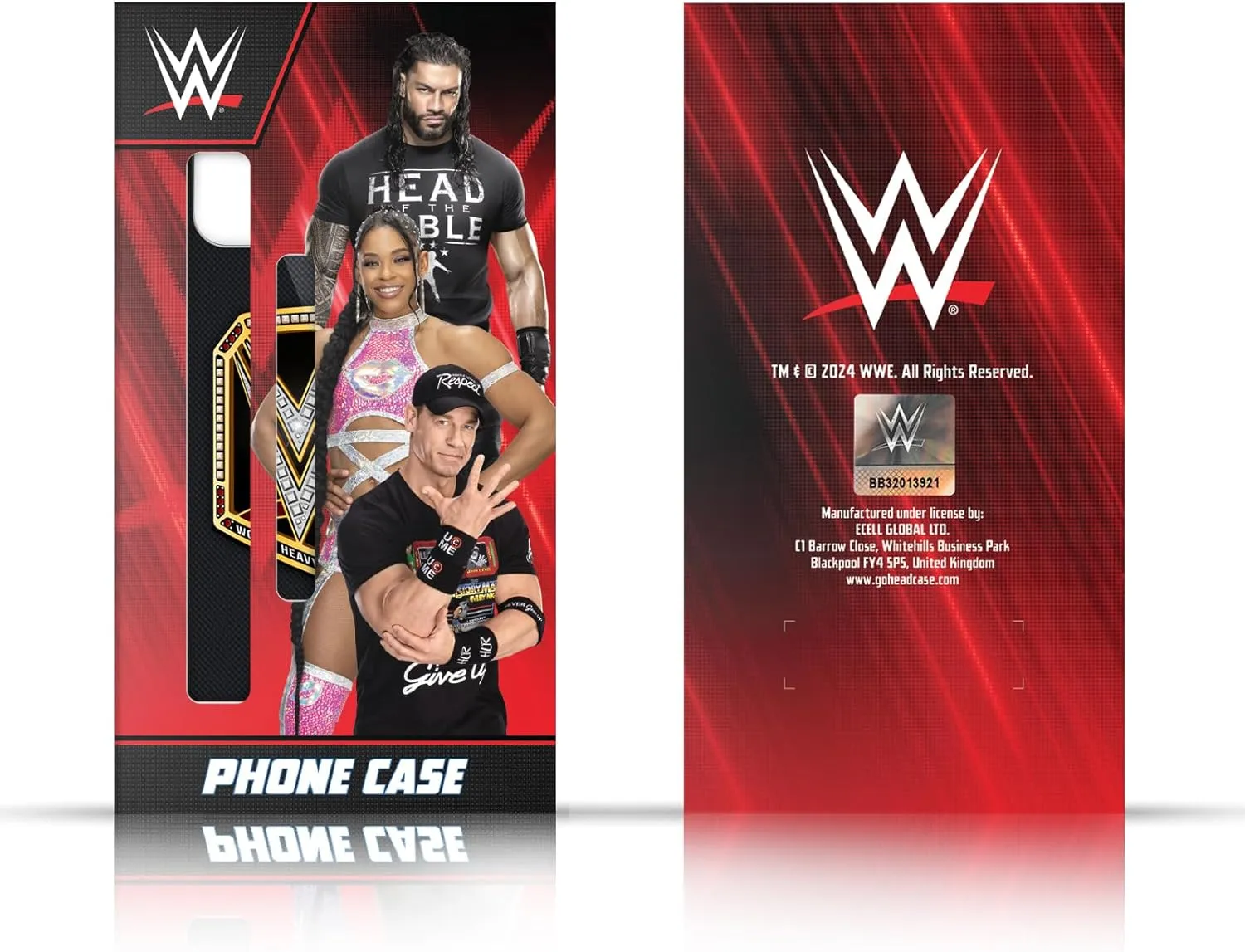 Head Case Designs Officially Licensed WWE LED Image Randy Orton Gel Case [Military Grade Protection] Compatible with Samsung Galaxy S23 Ultra 5G and Compatible with MagSafe