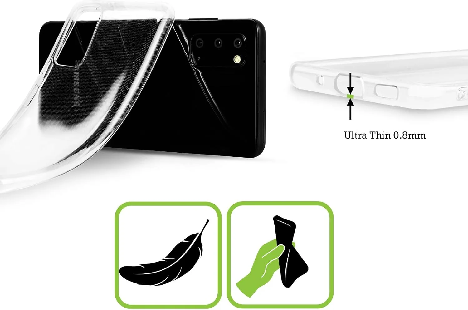 Head Case Designs Taxi Yellow Cab Gel Case [Military Grade Protection] Compatible with Samsung Galaxy A13 5G (2021)