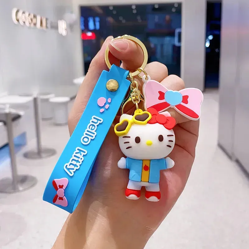 Hello Kitty Style Spectrum Keychain