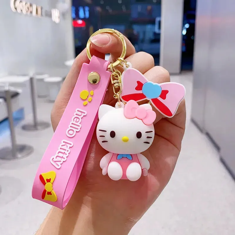 Hello Kitty Style Spectrum Keychain
