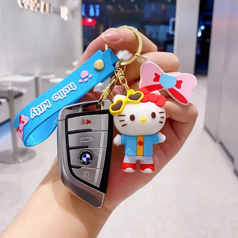 Hello Kitty Style Spectrum Keychain
