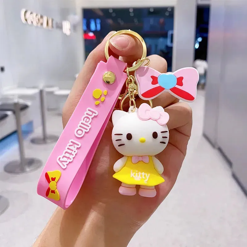 Hello Kitty Style Spectrum Keychain