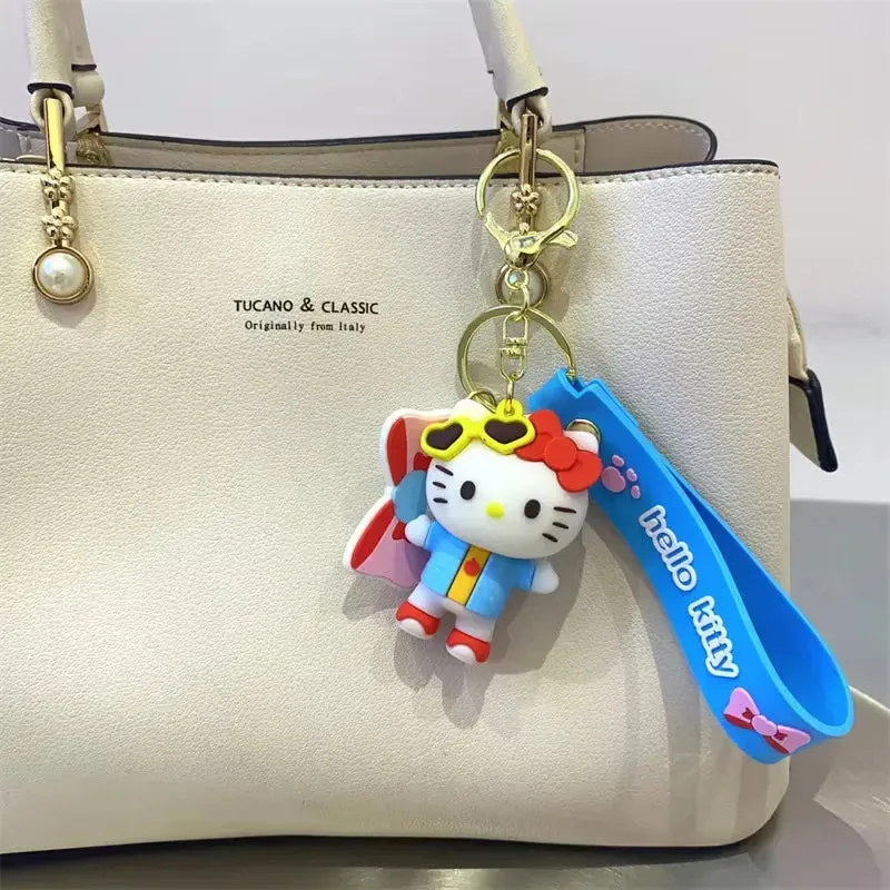 Hello Kitty Style Spectrum Keychain