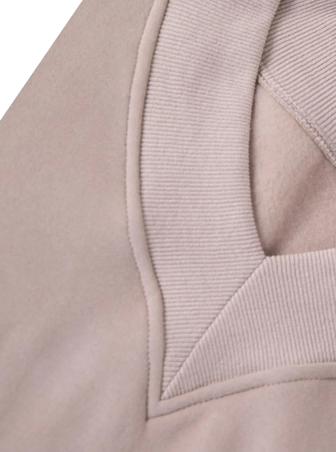 Hilinker Womens V Neck Oversized Sweatshirts Casual Drop Shoulder Long Sleeve Pullover Tops