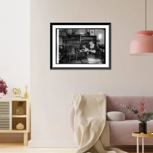 Historic Framed Print, Mrs. Harry S. New, [1/14/24] (layout?), 17-7/8" x 21-7/8"