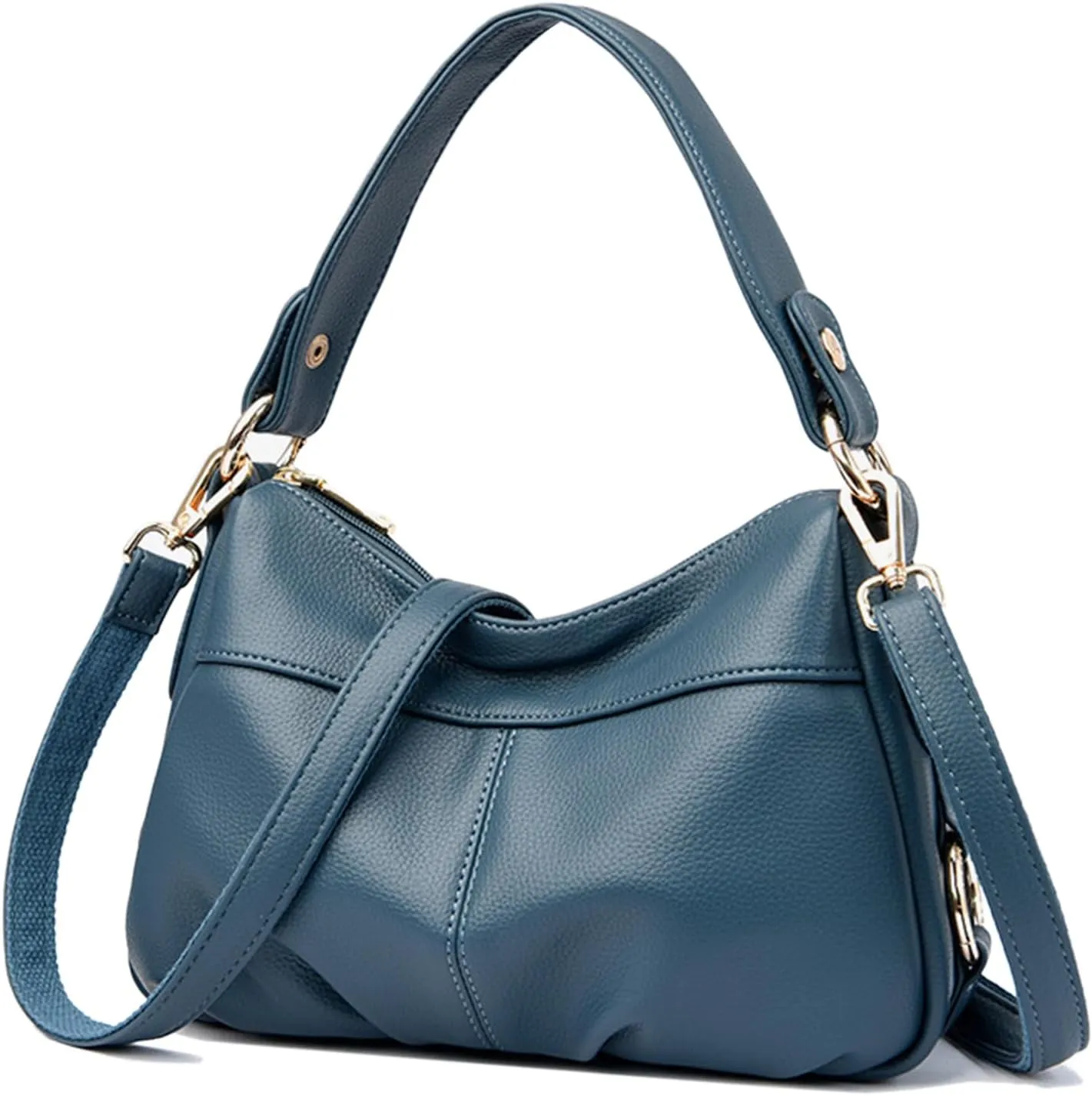 Hobo Bags for Women PU Leather Crossbody Purses Trendy Shoulder Handbag Tote Bag Satchel Bag