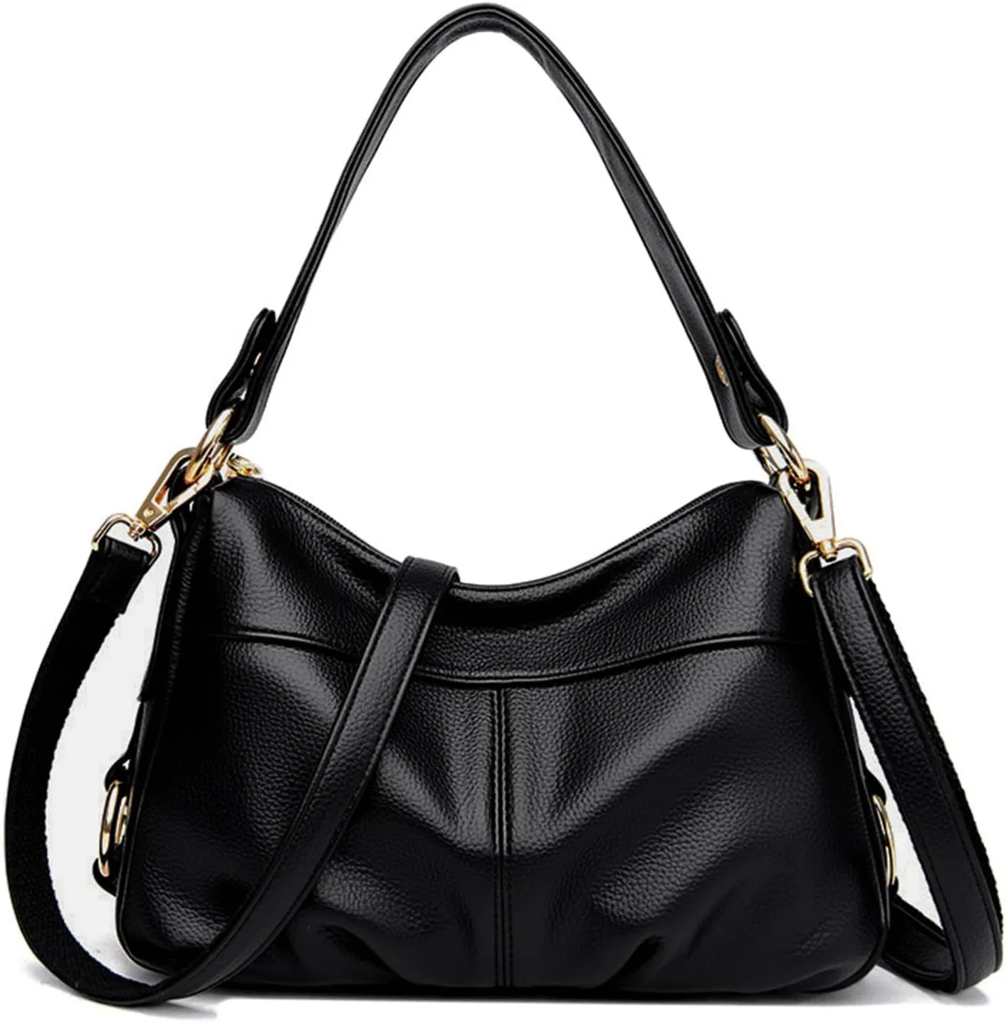Hobo Bags for Women PU Leather Crossbody Purses Trendy Shoulder Handbag Tote Bag Satchel Bag