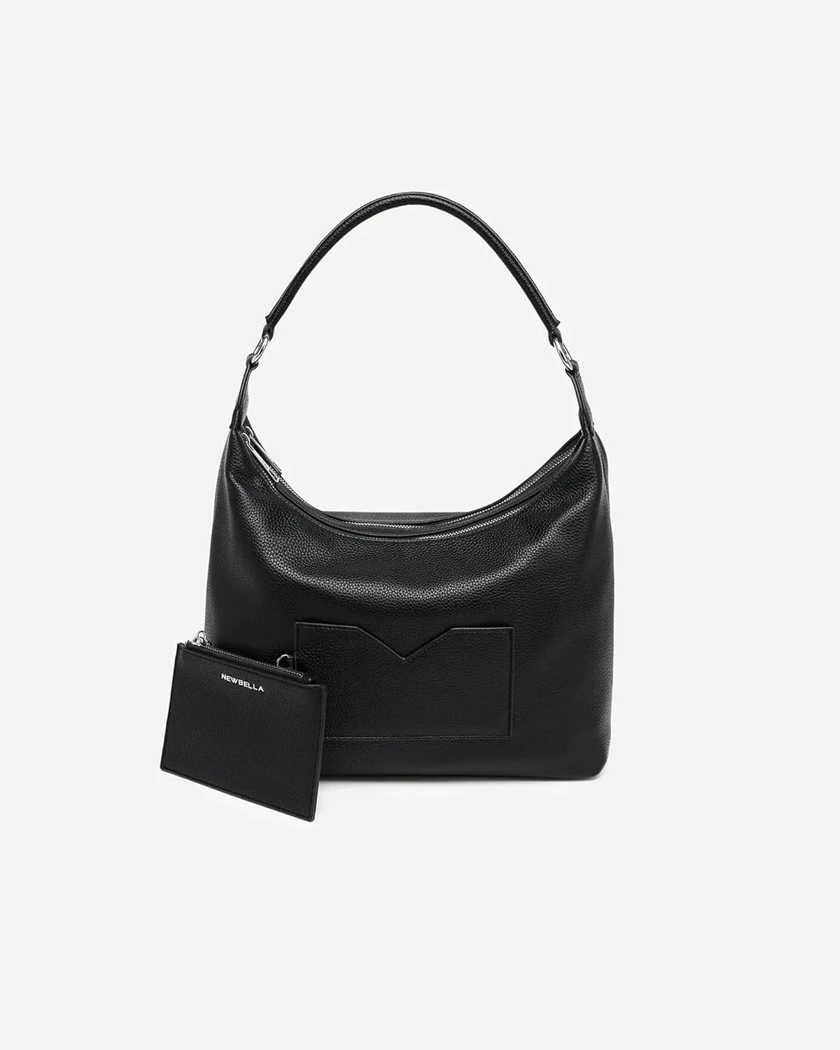 Hobo Purse, PU Leather Shoulder Bag, Tote Handbag for Work and Travel