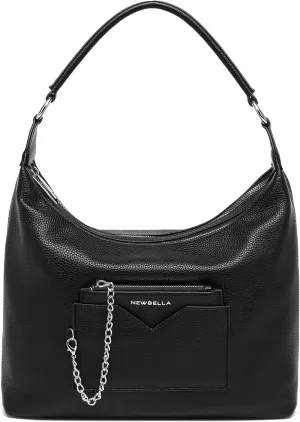 Hobo Purse, PU Leather Shoulder Bag, Tote Handbag for Work and Travel
