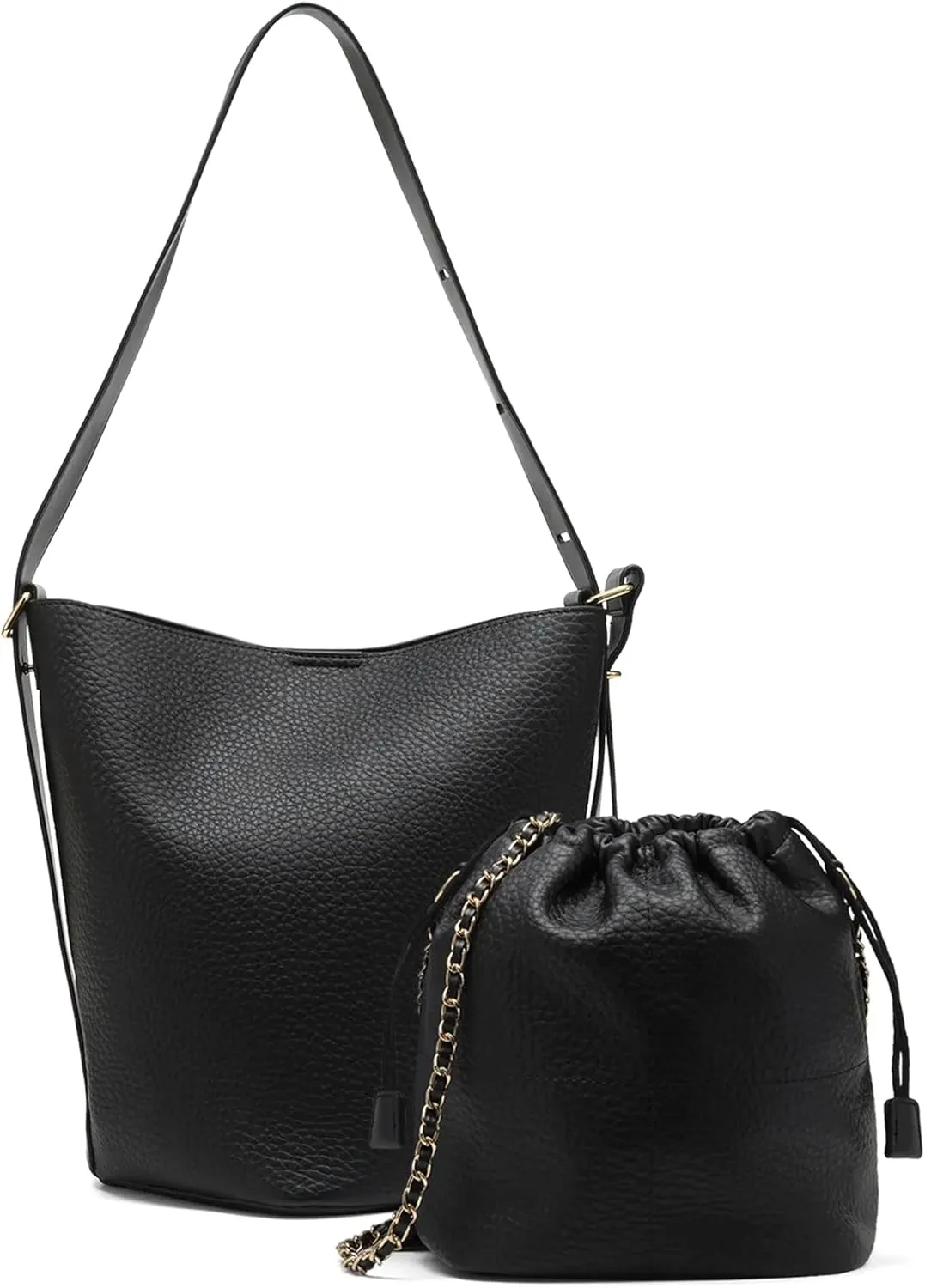 Hobo Purse, PU Leather Shoulder Bag, Tote Handbag for Work and Travel