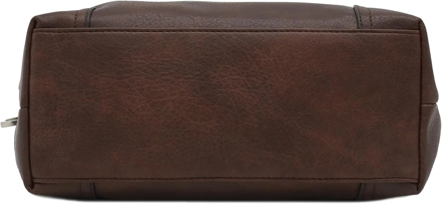 Hobo Shoulder Bag with Big Snap Hook Hardware