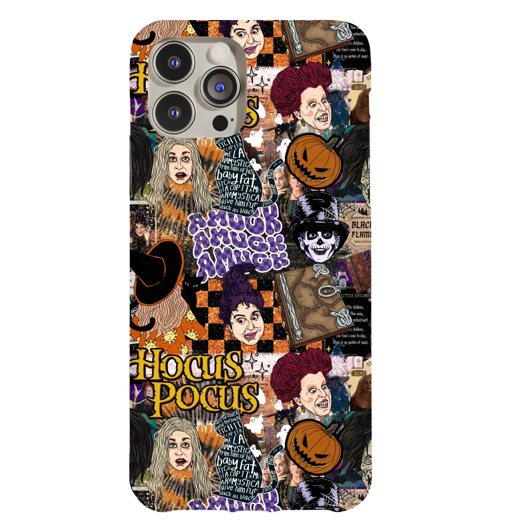 Hocus Pocus Collage Phone Case