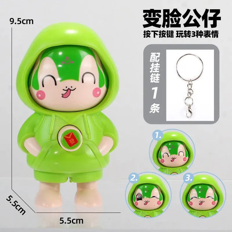 Hooded Snake Face-Changing Keychain