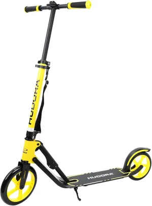 HUDORA BigWheel 209 Kick Scooter, The Original with RX Pro Technology, Folding City Scooter