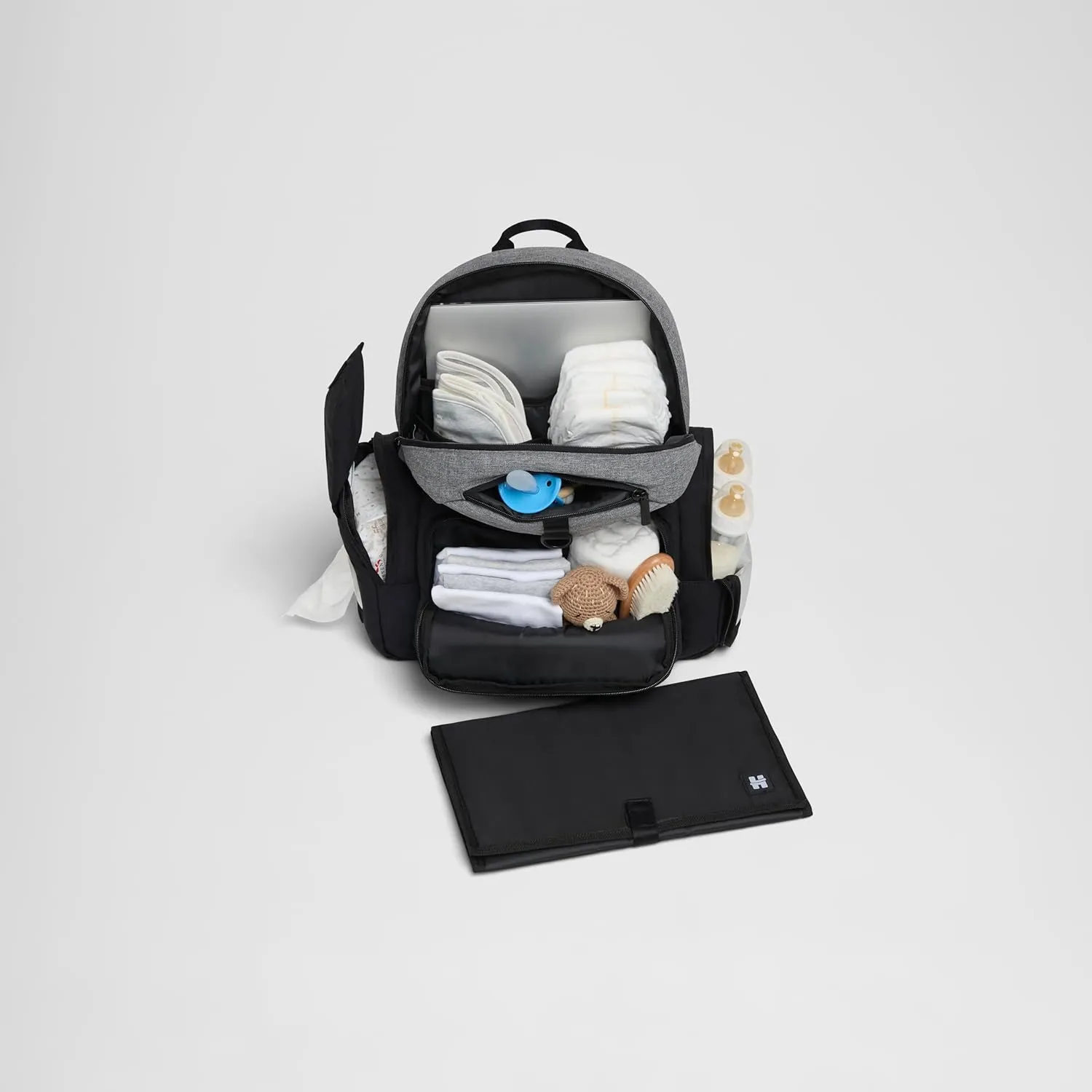 Huggies Day Pack Diaper Backpack, Medieval Blue/Two Tone, One Size