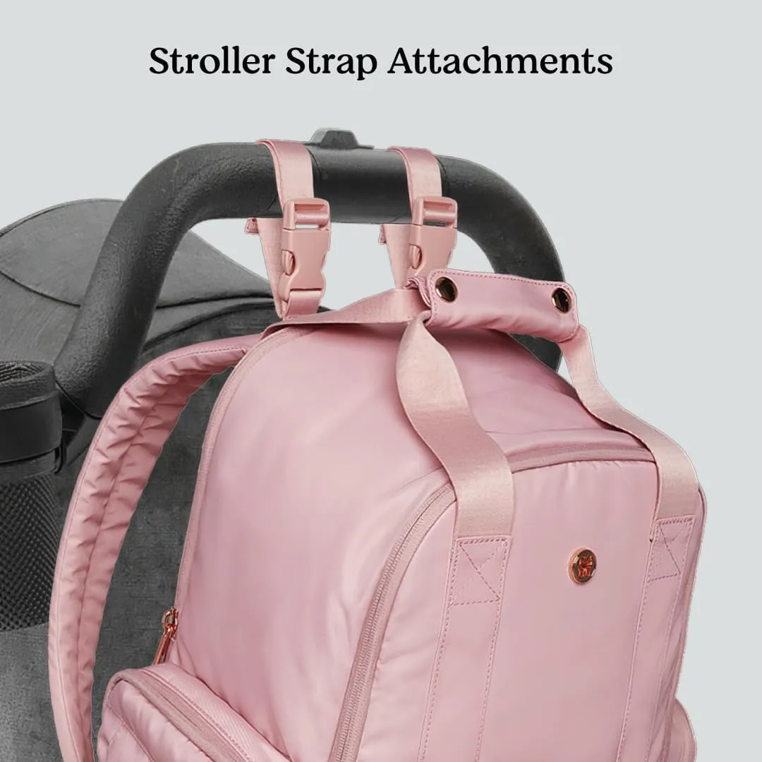 Huggies Sunshine Pack Diaper Backpack, Bridal Rose, One Size