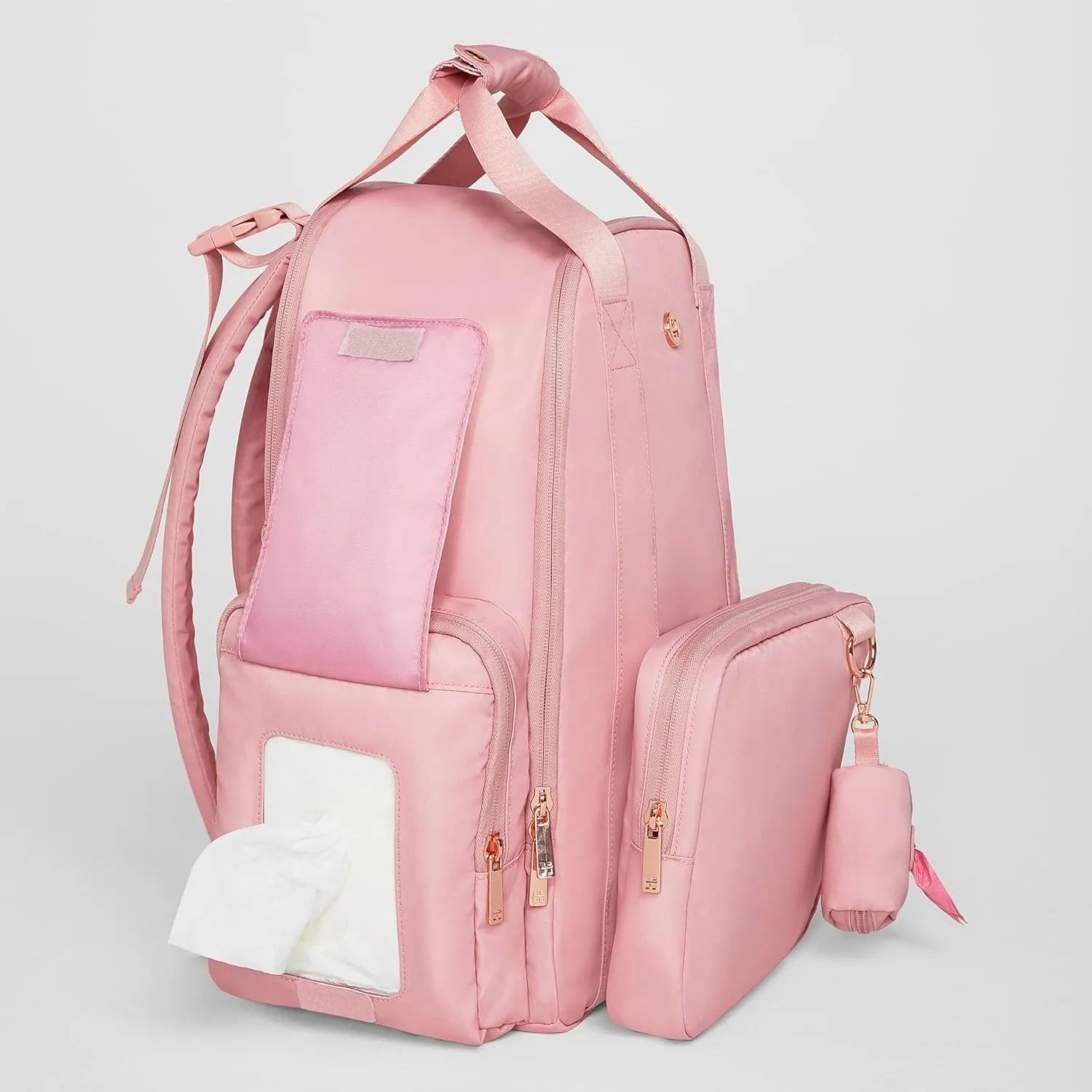Huggies Sunshine Pack Diaper Backpack, Bridal Rose, One Size