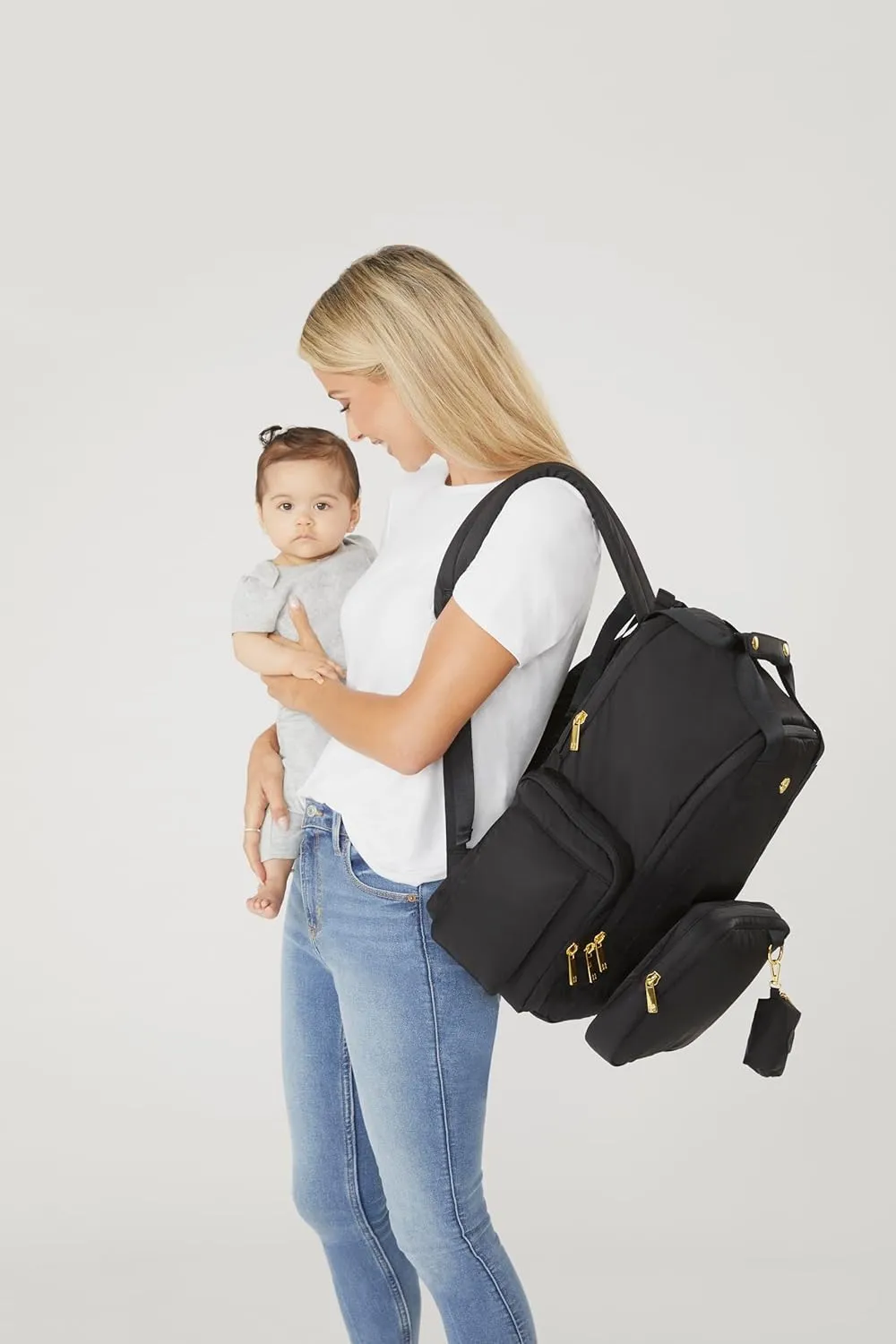Huggies Sunshine Pack Diaper Backpack, Dark Grey Heather, One Size