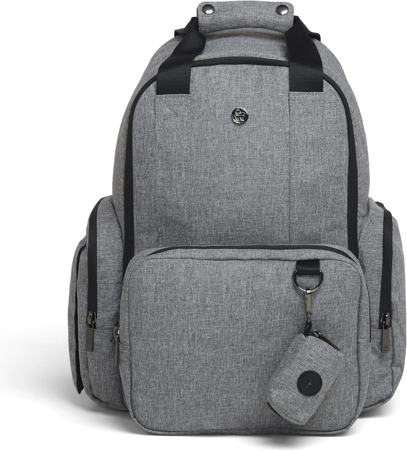 Huggies Sunshine Pack Diaper Backpack, Dark Grey Heather, One Size