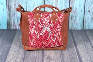 Huipil Day Bag Purse Diaper Bag (medium) Volcanic Sunset